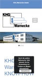 Mobile Screenshot of khg-warnecke.de